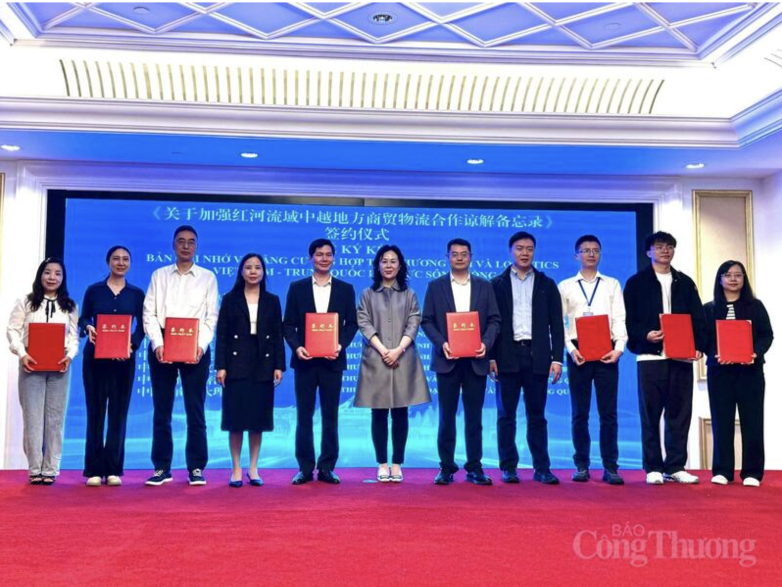 Thiết lập cơ chế hợp tác thương mại - logistics lưu vực sông Hồng